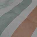 Indoor Outdoor Area Rug, Mid Century Modern Multicolored Outdoor Patio Rug, Washable Abstract Art Rainbow Rugs Non-Slip Carpet for Camping, Bedroom, Deck(8x10)