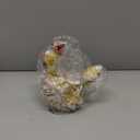 Outdoor Farmhouse Funny Chicken Statues Garden Cute Chicken Decorations Resin Animal Figurines Hen Yard Art Sculpture for Farm, Garden, Patio, Lawn, Outside Home Hen Decor