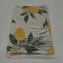 Bonhause Lemon Table Runner 13x72 Inch Summer Yellow Fruits Green Leaves Kitchen Dinning Table Decoration for Indoor Outdoor Home Party Decor