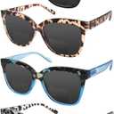 4 Pack Bifocal Reading Glasses Outdoor Sunglasses Fashion Bifocal Sun Readers for Women Men UV400 Eyewear (4 Pack Mix Color-2)