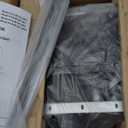 Tech Drive Modern Black Bathroom Exhaust Fan with Light, 110CFM, 1.2Sone, 1000lm Dimmable 3CCT LED Light, Energy Star Certified,Decorative Black Trim