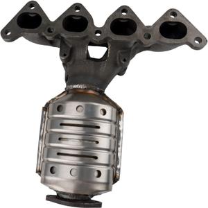 PHILTOP Straight Outlet Catalytic Converter High Flow Performance Compatible With 2004-2012 Elantra 2L, 2007 2008 Tiburon 2L, 2005-2009 Spectra5/Spectra 2L, 2010 2011 Soul 2L, 16472(EPA Compliant)