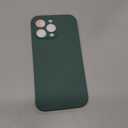 FireNova Designed for iPhone 14 Pro Max Case, Silicone Upgraded [Camera Protection] Case with [2 Screen Protectors], Soft Anti-Scratch Microfiber Lining Inside, 6.7 inch, Midnight Green