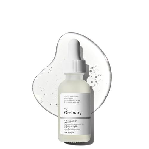 The Ordinary Salicylic Acid 2% Solution, Acne-Fighting Serum for Blemish-Prone Skin, 1 Fl Oz EXP. 01/2028