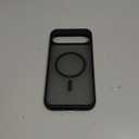 TORRAS Magnetic Shockproof for Google Pixel 10 Pro XL Case, Strong Magnet fit for MagSafe, 12FT Mil-Grade Protection, Slim Translucent Matte Case for Pixel 10 Pro XL with Multi-Color Buttons, Black