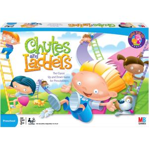 Hasbro Gaming Chutes and Ladders Board Game | 2 to 4 Players | Back to School Gifts for Kids | Preschool Classroom Games | Ages 3+ 