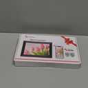 Frameo 10.1 Inch WiFi Digital Picture Frame, Smart Cloud Electronic Photo Frame with HD IPS Touch Screen Slideshow 32GB Memory Auto-Rotate Wall Mount, Share Photos/Videos from Phone - Gifts for Mom