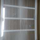 HVAC Premium 22'' x 16'' [Duct Opening] Flat Stamped Steel Return Air Grille - Sidewall and Ceiling - HVAC Vent Duct Cover - White [Outer Dimensions: 23.75''w X 17.75''h]