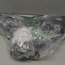 VECELO 25 Pack Plastic Hangers-Non Slip Clothes Hangers Set with Shoulder Grooves for Closet Space Saving-Heavy Duty Hanger for Suit Coat Pants Skirt Dresses