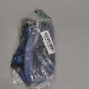 4PCS Drywall Stilts Straps, Adjustable Drywall Foot Band Straps Kit,Replacement Part for Stilts, 4 Shoe Straps + 8 Screws + 8 Spacers, Blue