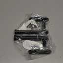 VAEHOLD Adhesive Paper Towel Holder Under Cabinet Wall Mount for Kitchen Paper Towel, Black Paper Towel Roll Holder Stick to Wall, Stainless Steel（Black）