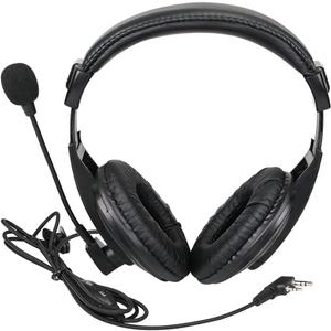 Retevis Walkie Talkie Headset with Mic, Hearing Protection Earmuffs, Boom Mic, Compatible RT22 RT21 H777 RT68 Baofeng UV-5R BF-F8HP BF-888S, Two Way Radio Headset for Camera Team(1 Pack)