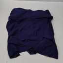 Tempt Me Bandeau Tankini Tops for Women Strapless Bathing Suit Top Halter Flyaway Swimsuit Top Only (X-Large, Navy Blue)