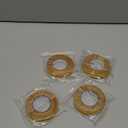 Aosdc 4 Pack， 0.5 in x 33FT/ 10m，Double Sided Fabric Tape Heavy Duty for Hem，Fashion Dress, Cloth， Curtains，High Adhesive Sticky but Removable and Residue Free, No Sewing or Ironing Need，Multipurpose