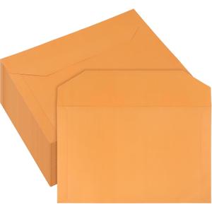 80 Pack Legal File Envelope 10 x 15 Inch File Jackets Legal Size 40 lb Yellow Kraft for Mailing Documents