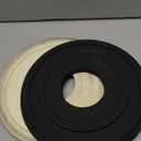 EIFHYT Matte Black PU Ceiling Medallions for Light Fixtures and Ceiling Fans, 12-1/4"OD x 4" ID x 1" P (Fits Canopies up to 7")