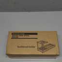 MYITYARD Toothbrush Holders for Bathrooms, 4 Slots Rustproof Metal Tooth Brushing Organizer with Drainage, Electric Tooth Brush Toothpaste Holder for Bathroom Countertop, Black