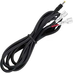 6 x Trail Camera Power Cord,5.5x2.1mm DC Plug External Power Cable Compatible with Stealth Cam,Spypoint,Moultrie,Browning,Wildgame Innovations,Muddy,Black Gate (5.5x2.1mm)