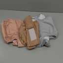 wegreeco Frenchie Dog Diapers Female No Tail Hole, Washable Pet French Puppy Bulldog Diapers Female for Period Heat, Reusable Doggy Doggie Dog Diapers X-Large (Champagne Colour)