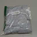 Baby Toddler Boy Clothes Striped Button Down Shirt Tops + Elastic Waist Shorts Infant Boys Summer Outfits 2PCS Sets (A Blue, 2-3T)