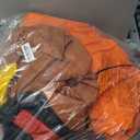 7.5FT Long Thanksgiving Inflatable Turkey Decoration Giant Blow Up Turkey Inflatables Outdoor Yard Decorations with Built-in LED Light Happy Fall Family Holiday Indoor Outside Lawn Decor