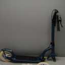 Aero Big Wheels Kick Scooter for Kids 6+, Teens & Adults | Light Up Wheels, Hand Brake, Rubber Deck Mat & Shock Absorption | Foldable & Height Adjustable