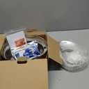 ORSDA Cat Water Fountain Stainless Steel, 3L Automatic Pet Drinking Fountain for Cats Inside, Dog Water Dispenser with Adjustable Water Flow and 6 Replacement Filters for Cats, Dogs