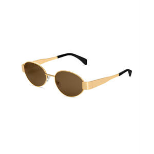 BUTABY Retro Oval Sunglasses for Women Men Designer Trendy Sun Glasses Classic Shades UV400 Protection