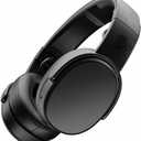 Skullcandy Crusher Wireless Bluetooth Headphones with Multi-Sensory Bass, Noise Isolating Over-Ear Fit, Up to 50 Hours Battery, Microphone for iPhone Android (Black)