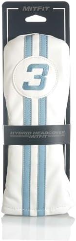 3 Hybrid Headcover, Easy Slip-On Easy-Off Golf Club Headcover, Fleece Lined Interior, Water Resistant and Durable Shell, Individual Retail Pack, (3 Hybrid Headcover)