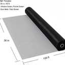 36 in x 100 ft Fiberglass Window Screen Mesh, Window Screen Replacement, Screen Door Mesh, Screen Mesh Roll, Porch Screens for Patios Outside Outdoor, Heavy Duty Window Screens for House Windows