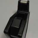 Tape Dispenser, Heat Press Tape Dispenser, Desk Heat Tape Dispenser 6.3 x 2.5 x 3.4 Inch, Holder Fits 1" and 3" Core (Black)