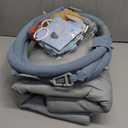 Blissful Diary Shell Baby Play Gym Mat, Softer & Enlarged Tummy Time Mat w 6 Detachable Toys for Sensory & Motor Skill Development, Activity Mat for Newborn Essentials Shower Gift, Boho Ocean Theme