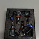 fit for (2011-2020) Toyota Sienna Headlight Bulbs Front Bulb Bright Light Combo, 9005/HB3/H10 High Beam & H11/H8/H9 Low Beam, Pack of 4