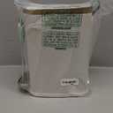 CEROELDA Small Bathroom Trash Can with Lid Soft Close-5L/1.3 Gal Slim Garbage Can-Metal Step Wastebasket-Rectangle Narrow Waste Bin for Office, Bedroom, Toilet, Live Room (White)