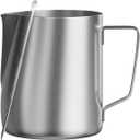 Milk Frothing Pitcher, 30 Oz/900 ML Milk Frother Steamer Cup Stainless Steel Espresso Cup with Decorating Pen