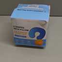 Travel Neck Pillow- 360 Ergonomic Memory Foam Travel Neck Pillow Airplane,Premium Breathable Relief Neck Pain for Long Flights,Car & Office (Gray)