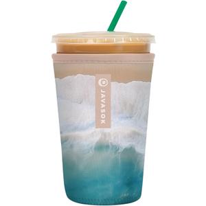 Sok It JavaSok Iced Coffee & Cold Soda Insulated Neoprene Cup Sleeve (Ay, Bay Bay!, Medium: 22-28oz)