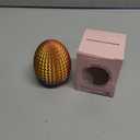 Egg Shaped Cash Maze Puzzle Box - Play Money for Kids, Teens, Adults,Money Gift Ideas for Birthday,Christmas,Easter & Holidays.Money Box for Cash Gift with Hidden Compartments,Fun Way to Give Money (Red+gold+purple)