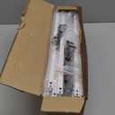 SWTYMIKI Over The Door Towel Rack - 9 Tier Towel Racks for Bathroom Wall Mounted, Towel Holder with Shelf, Hanging Rolled Towel Storage Organizer for Small Bathroom, Camper, RV, White, 10.6"L x 5.25"W x 54.33"H