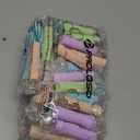 PROLOSO Mini Flashlight Keychains for Kids Toy Flashlights Bulk Assorted Colors Torch Key Rings Hiking Camping Party Favors 50 Pcs