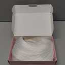 ENTRANCED STYLES White Wig Short Bob Wigs for Women 12Inch Heat Resistant Middle Part Straight Synthetic Wig Party Costume Halloween Cosplay Hair