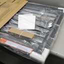 Mumeasy 29.6-46" Baby Gate for Stairs, Pressure Mounted Dog Gate for Doorways, Auto Close Pet Gate for Indoor Use, Extra Wide Child Gate with Walk Thru Door Black, Mom's Choice Awards Winner