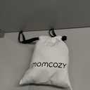 Momcozy Baby Wrap Carrier, Easy to Wear Infant Carrier Slings, Lightweight Hands Free Baby Sling, Adjustable Baby Carriers for Newborn to Toddler 8-35 lbs, Black