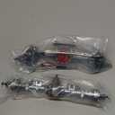 CNC Anodized Complete Front & Rear Portal Axle for 1/10 RC Crawler Car Axial SCX10 II Deadbolt 90046 90047 SCX10 90028 90027 Metal Upgrade Parts (Titanium)