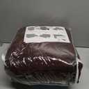 TAOCOCO Recliner Sofa Covers Stretch Reclining Couch Cover, Jacquard Recliner Couch Cover for 3 Seat Furniture Protector Sofa Slipcovers with Elastic Bottom for Kids, Pets (Dark Coffee)