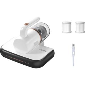 CANDY Mattress Vacuum Cleaner UV Sanitizing with HEPA Filter,350W Anti-Allergen for Bed,Carpet,Couch,Dust & Pet Hair, 0.4L Dust Cup with Washable Fliter, Auto UV Shutoff & Overheat Protection