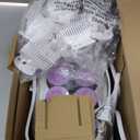 Conair Hot Rollers for Long, Medium & Short Hair, 12 Ceramic Flocked 1-Inch and 1-Inch Heated Hair Rollers with Clips, Hot Curlers for Women, Volume & Curls