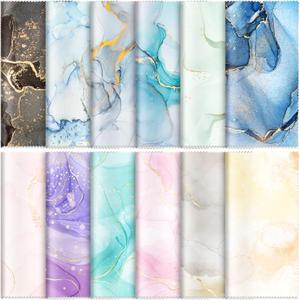 Copkim 24 Pcs Marble Eyeglasses Cleaning Cloths Microfiber Lens Cleaning Cloths Soft Reusable Glasses Tools for Eyeglasses Camera Lens Cell Phone Screen Glasses 6 x 6 Inches