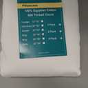 CALIFORNIA DESIGN DEN Luxuriously Soft Hotel Quality 600 Thread Count, 100% Cotton Set of 2 Cases, Crisp & Cool White Standard Pillow Cases Fits Standard & Queen Pillows (Bright White)